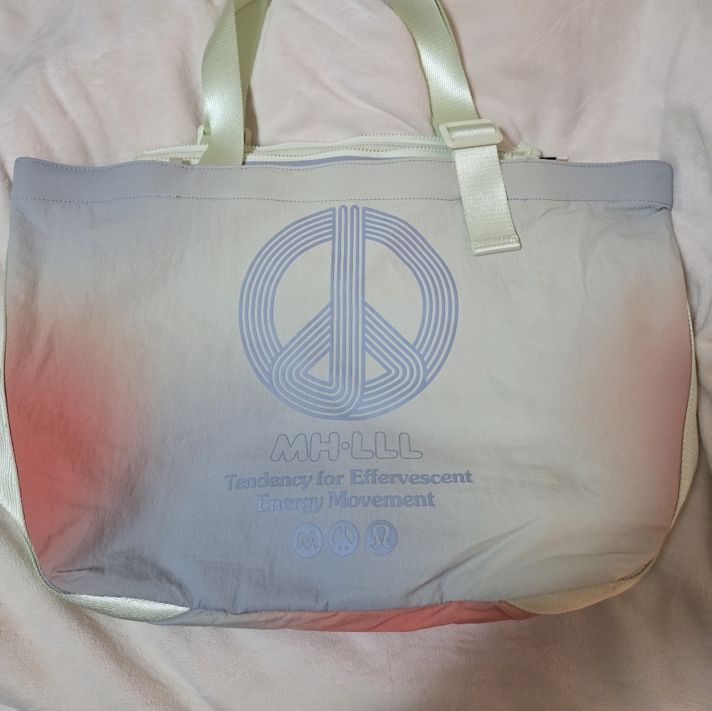 Lululemon Athletica Pastel Tote Bag